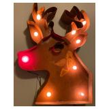 Rudolph Metal Hanging Decoration