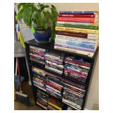 9 linear feet of DVDs