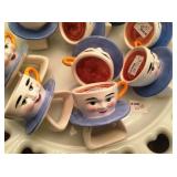 Coffee cup napkin rings