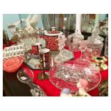 Crystal and decoratives