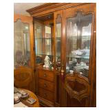 Pecan Wood China Cabinet