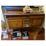 Antique French Burlwood Sideboard