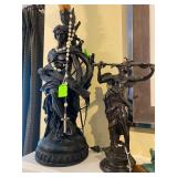 Bronzes Statues and Decorative pieces