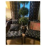 Matching pair of reproduction Louis XVI French Bronze and Marble Table Lamps