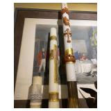 Assortment of Alter Candles, Incense and other candles