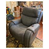 Gray Leather Lift Chair by Viva Lift