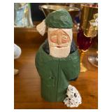 Butch Claus Santa with Dalmatian including Certificate of Authenticity, Retired 1997