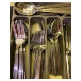 Martha Stewart 64 pc Silverware set