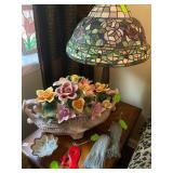 Several Stained Glass Tiffany Style Table Lamps