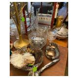 Silver plated serving pieces and more