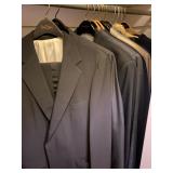 Mens Double, Single Breasted Suits including Talleho, Peerless, Ermanegildo Zegna and Neiman Marcu