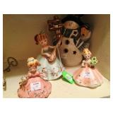 Porcelain figurines