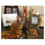 Assorted frames and artwork