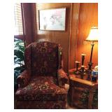 Wing-back chair