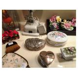 Assorted small boxes