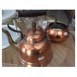 Copper pots
