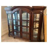 Glass Top Coffee Table on Metal Base