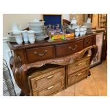 Hand Carved Sideboard