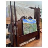 Queen Size Hand Carved Bed Frame