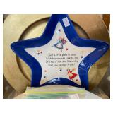 Charger Plates and Star Plate