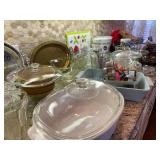 lass Bowls and Casserole dishes with Lids 