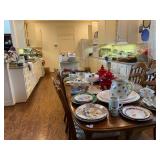 Kitchen PACKED with Decorative Plates to Blue Smurfs