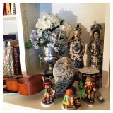 Native American and Asian decoratives