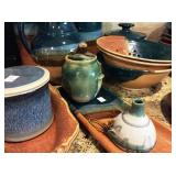Sunset Canyon and Clarksville pottery