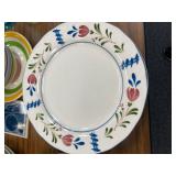 Dinner Plates, Provincial Design, Nikko, made in Japan
