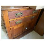 Antique Oak Cabinet