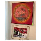 Artwork throughout home
