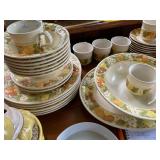Vernon ware Metlox China set, made in California