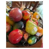 Vintage Plastic Fruit