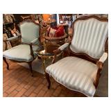 Ethan Allen side chairs, Louis XV French Provincial Style