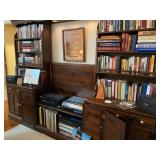 Early American Bookcases and Stereo Cabinet