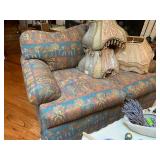 Boho Style Fabric Settee