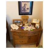 Antique Oak Side Table