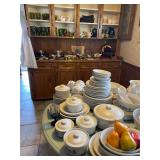  HUGE collection of Pfaltzgraff, Yorktowne dinnerware