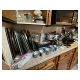 Pots Pans, Cookie Sheets, Square Baking Pans, Cutting Boards and so much more