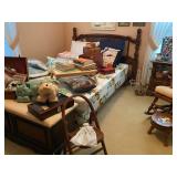 Full size mattress and box spring