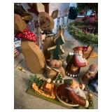 Christmas wooden decoratives 