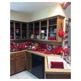 Red Kitchen wares 