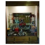 crystal barware and decoratives