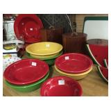 Fiesta ware bowls