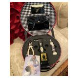 Tiffany Tool Case in Red faux Alligator Hide 