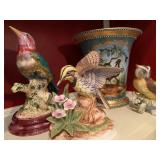 Porcelain Birds, made in Italy, Meadowlake by Andrea