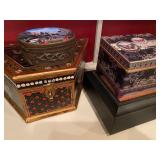 Decorative Boxes and Music Boxes 