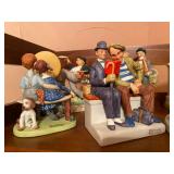 Norman Rockwall Figurines 