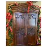 Large Armior with carved front 