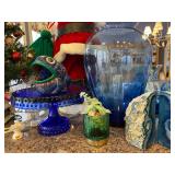 Cobalt Blue Cake Plate